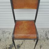 School mullca 510 foot spindle vintage chair