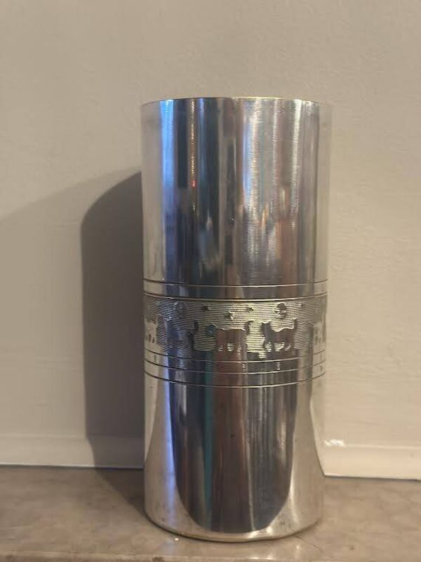 Petit vase argenterie poiçonnée