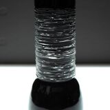 Mid-century modern Scandinavian design a rather large purple crystal glass
