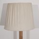 Vintage Scandinavian wooden floor lamp 1970