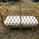 Children's rattan bed, 1960