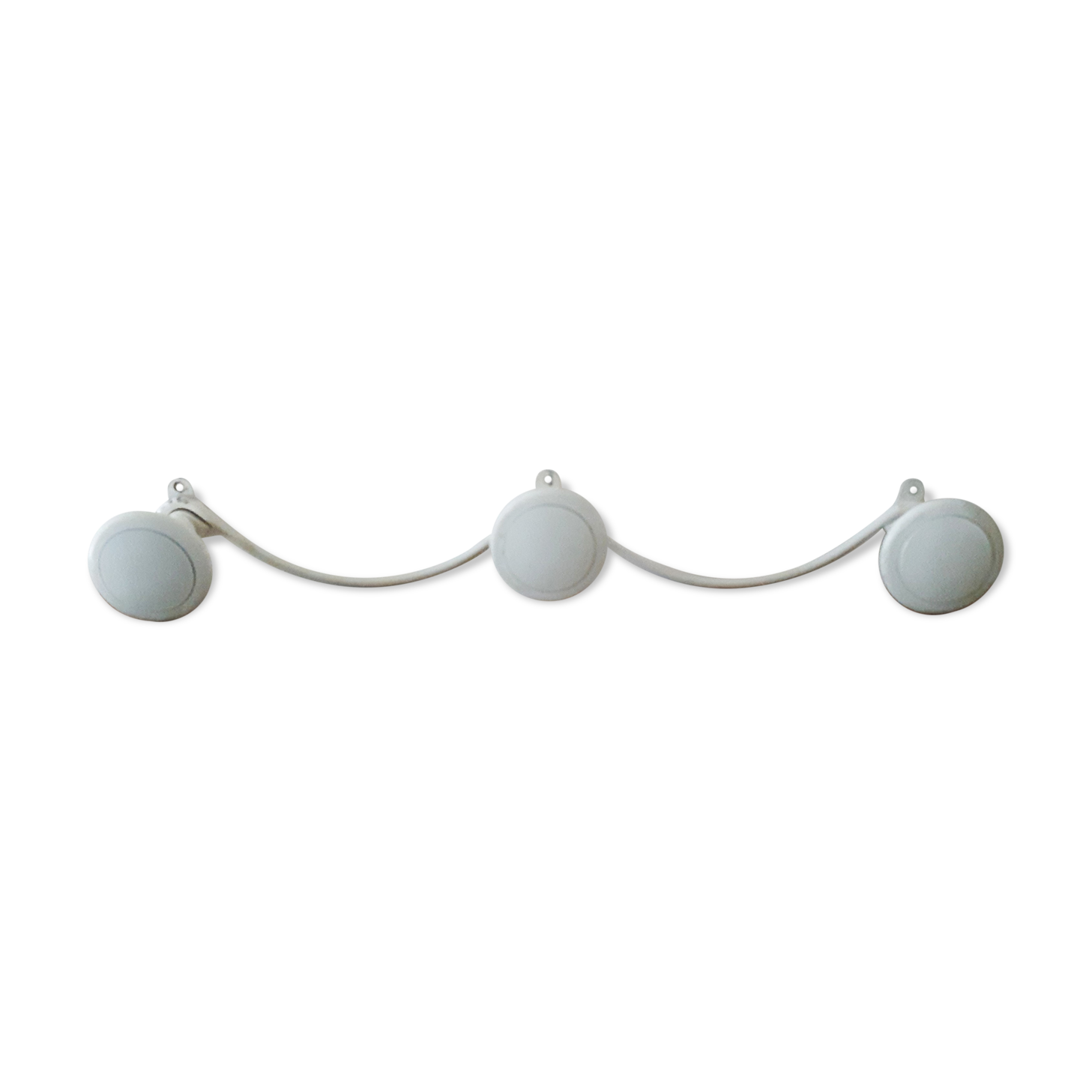 Coat rack 3 heads white