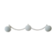 Coat rack 3 heads white