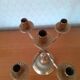5-light bronze or gilded brass candlestick