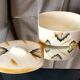 Boîte en porcelaine a biscuits des annees 1930 1940