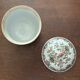 Small covered porcelain pot Compagnie des Indes H 12 cm 18th century