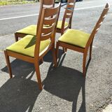 Nathan Furniture series of 4 chairs circa 1960