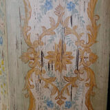 Cabinet painted in the Austrian spirit with polychrome decorations