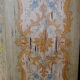 Cabinet painted in the Austrian spirit with polychrome decorations