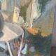 “Veranda du Midi” oil on canvas signed Helme