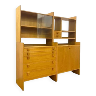 Modular Chest of Drawers with Extension, ÚLUV (Beautiful Room), 1960s, Czechoslovakia