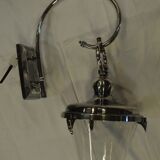 Chrome brass extend wall light