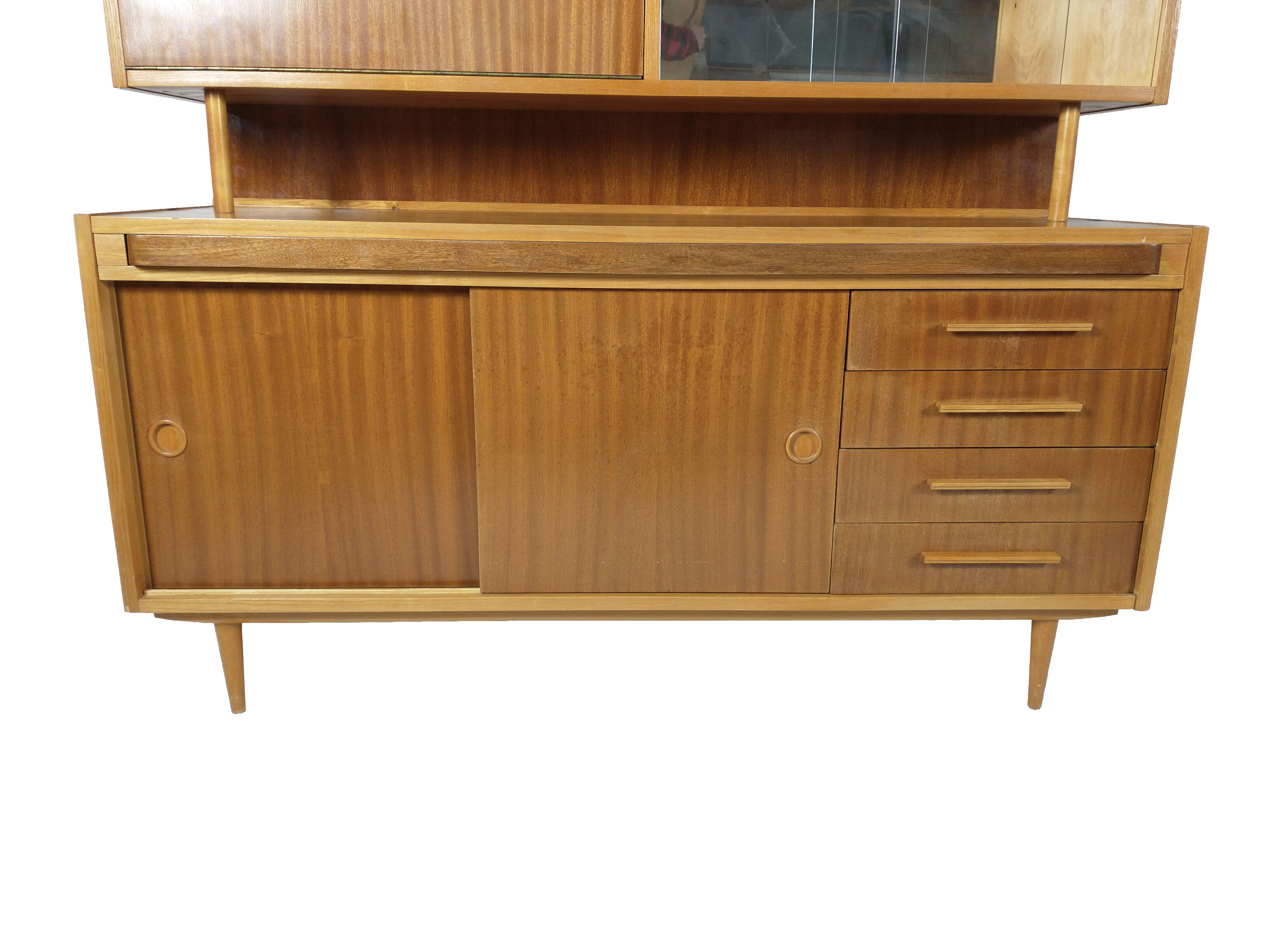 Vintage sideboard & desk, 1970s