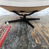 Armchair with Czech ottoman, 1960, Munzar and Moravians