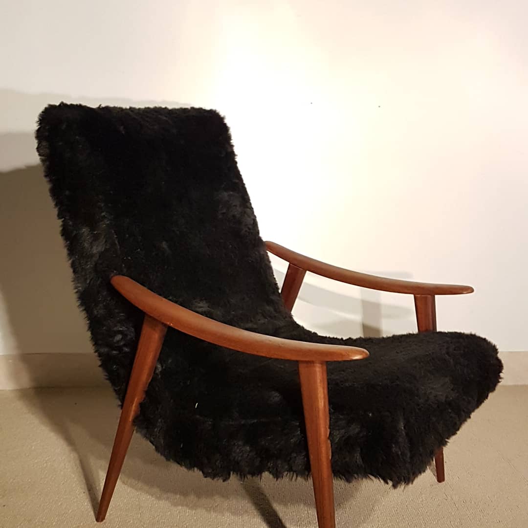 Scandinavian armchair 1960