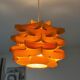 Mid-century wooden pendant lamp by Hans-Agne Jakobsson, Sweden, 1970s