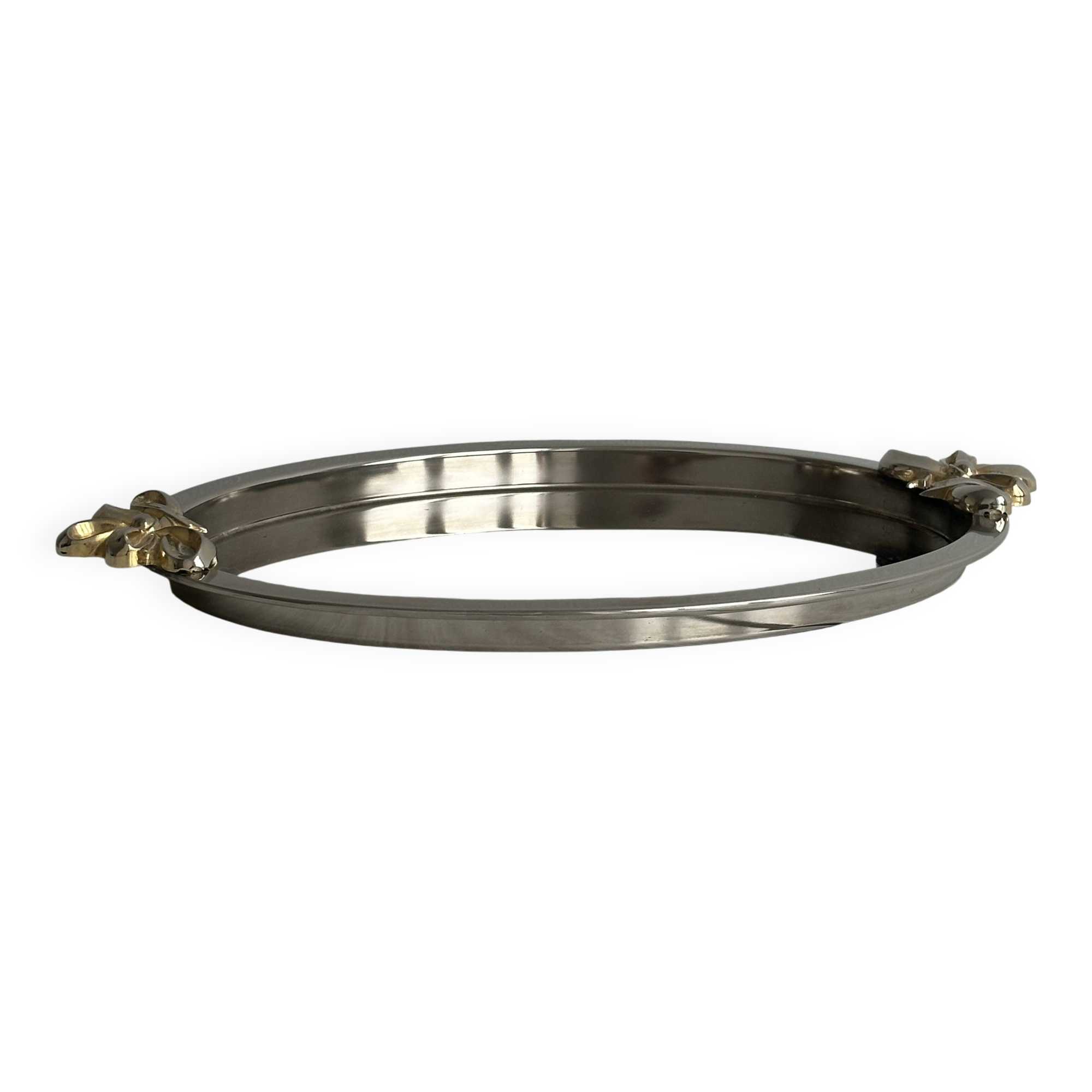 Light metal tray