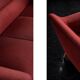 Vintage Mid-Century Scandinavian Modern 3-Seater Red Sofa