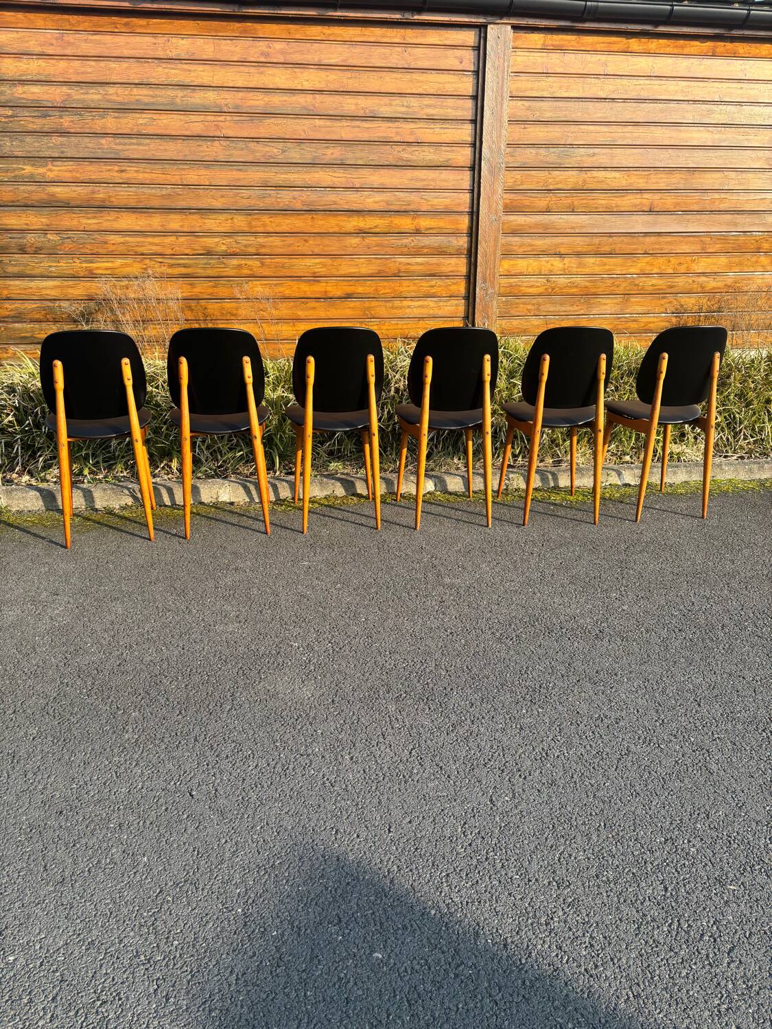 Set of 6 Baumann Pegasus chairs