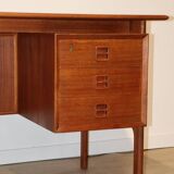 Scandinavian teak desk by Arne Vodder, 1960