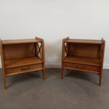 Paire de tables de chevet atelier Saint Sabin