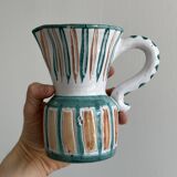 vintage ceramic pitcher,