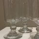Lot de verres en verre soufflé