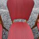 6 vintage oak chairs from the 1960s
