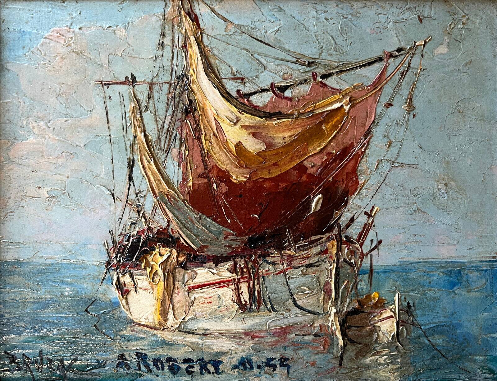 Table HSP Victor Bruzal 1955 fishing sailboat Marine