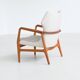 A. Madsen and H. Schubell Karen lounge chairs Bovenkamp Netherlands 1960