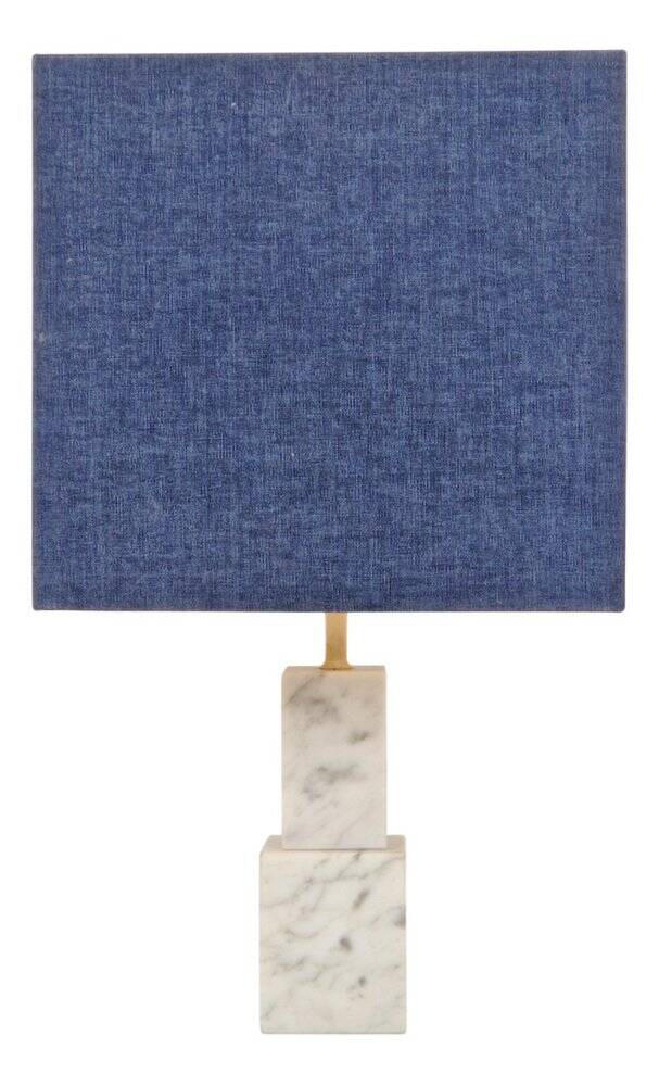 Vintage Carrara Marble Table Lamp, 1960s