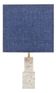 Vintage Carrara Marble Table Lamp, 1960s