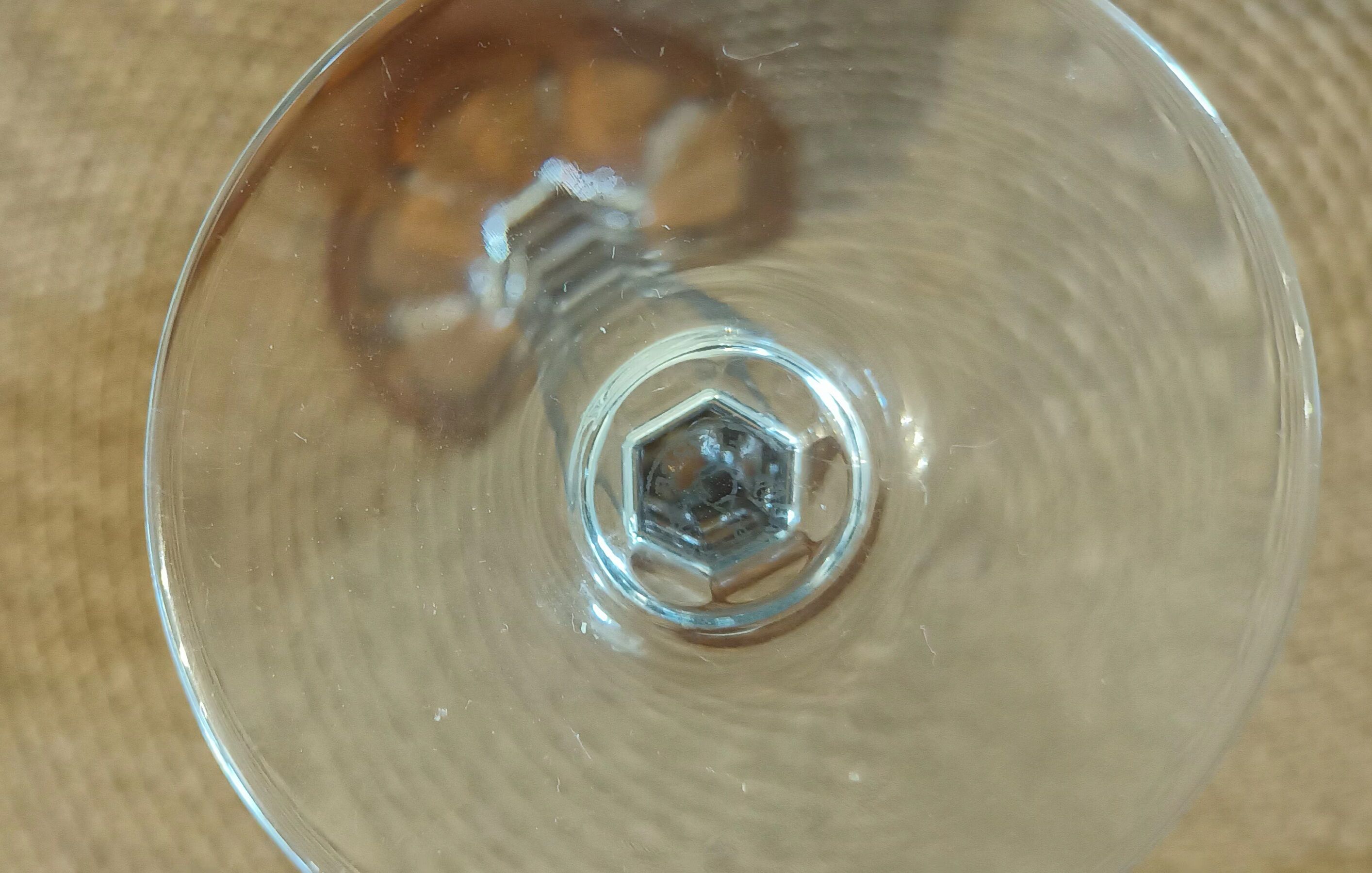 Baccarat stemmed glasses