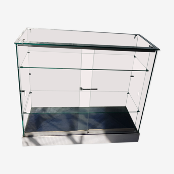 Glass display case