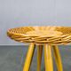 Pair of uluv rattan side tables by jan kalous, 1970s