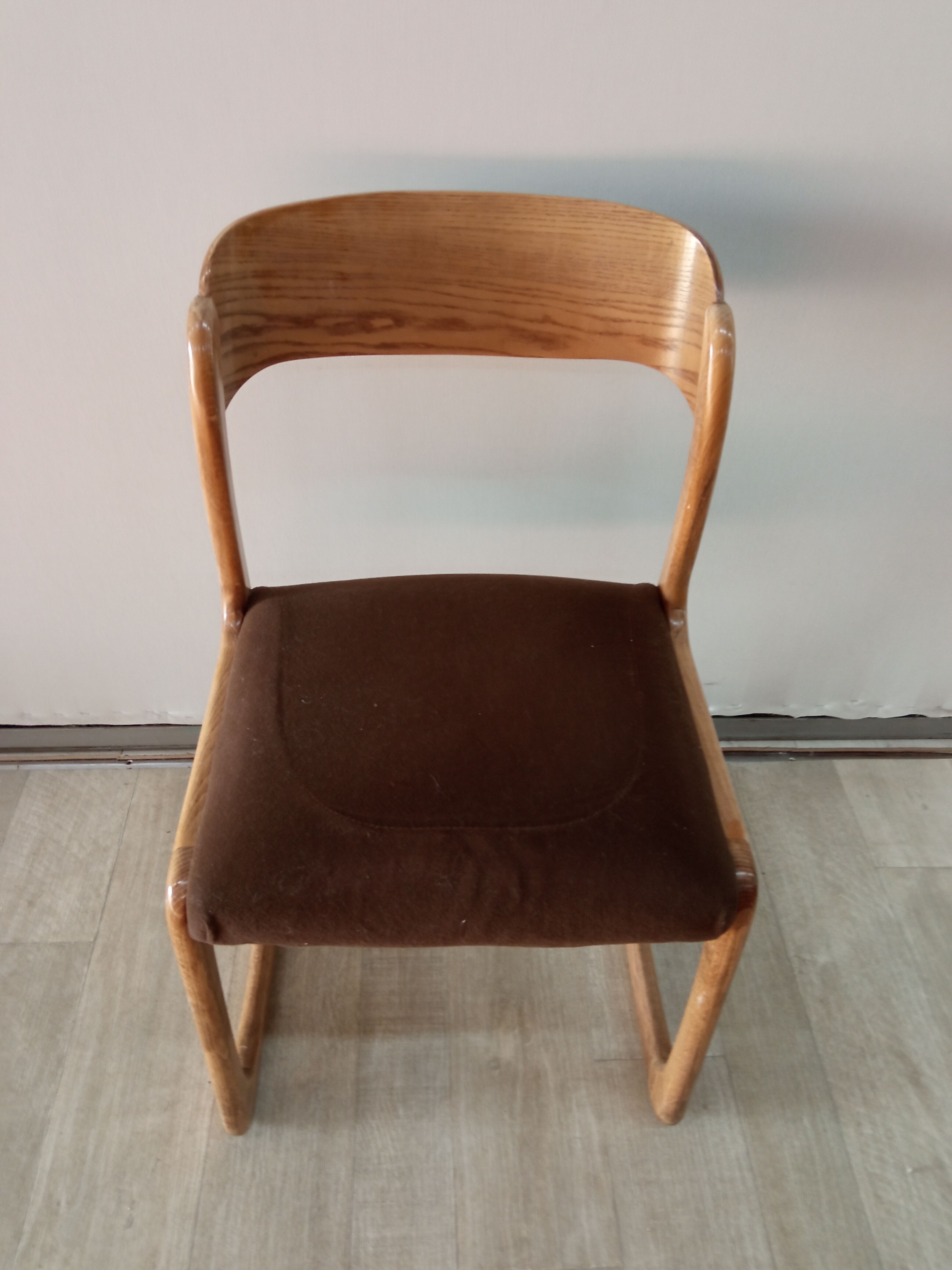 6 Baumann sleigh chairs