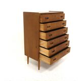 Commode scandinave en teck, Suède, 1960