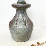 Bougeoir en grès vernissé