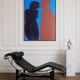 Came closer minimalist canvas painting