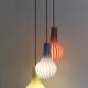 Italian Glass Pendant Lamp by Flavio Poli for Seguso Vetri Darte, 1950s