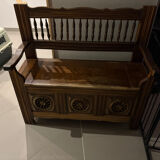 Fully restored antique bank chest – chic country style