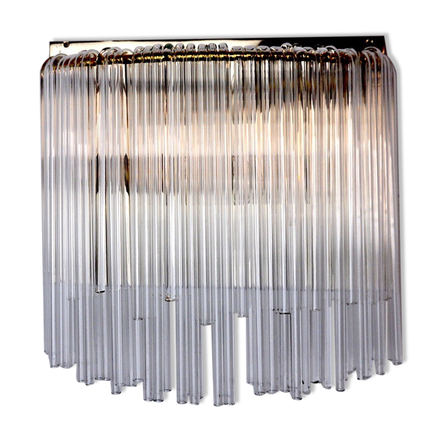 Venini wall lamp, Murano glass, Italy, 1970