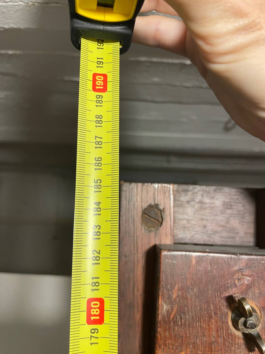 Old solid oak painter's easel