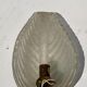 Large Frosted Murano glass sconce