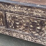 Small old chest with two drawers