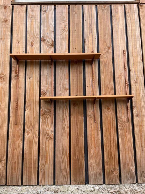 Système d'étagères vintage