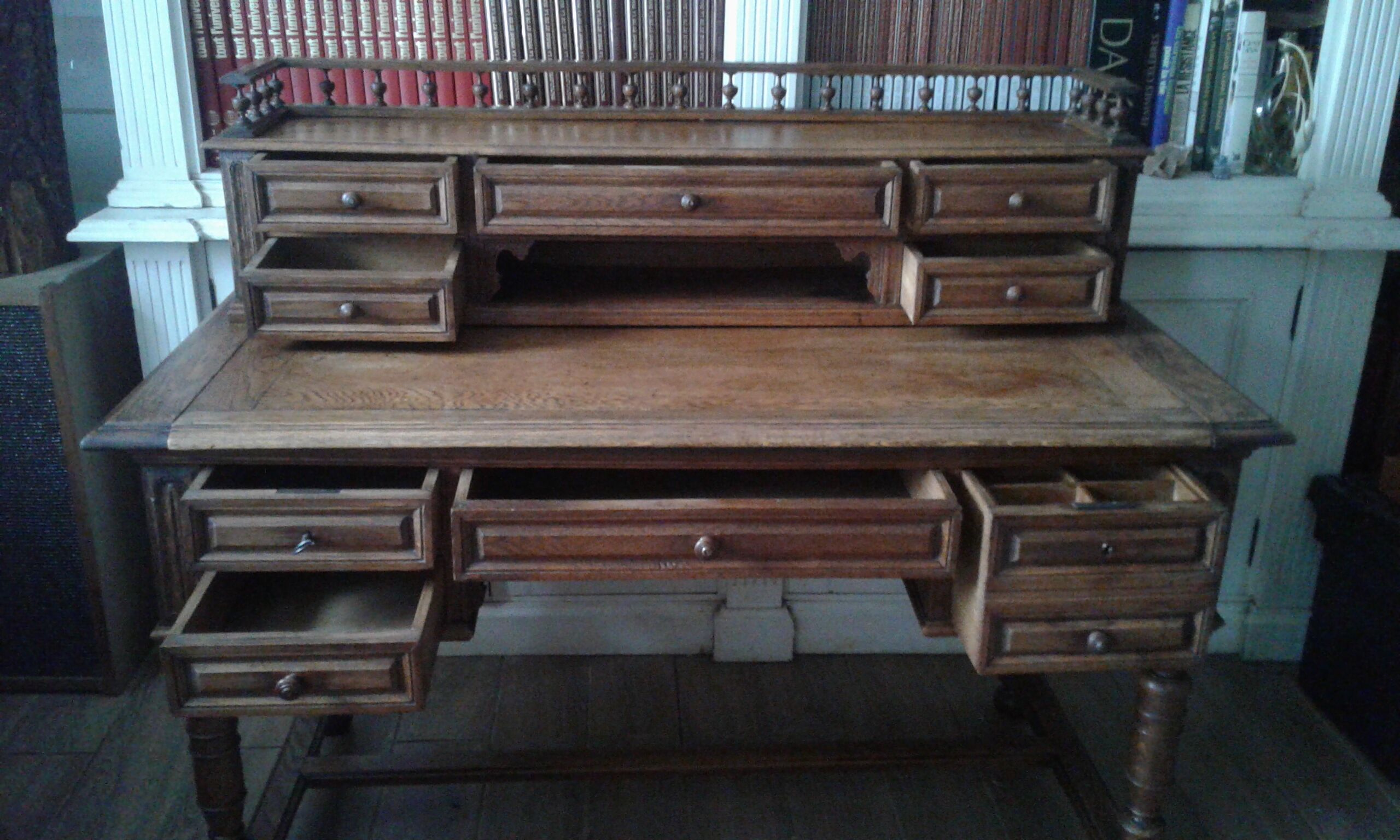 Oak desk