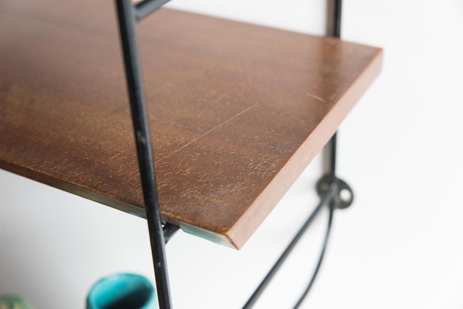 Shelf wood and metal