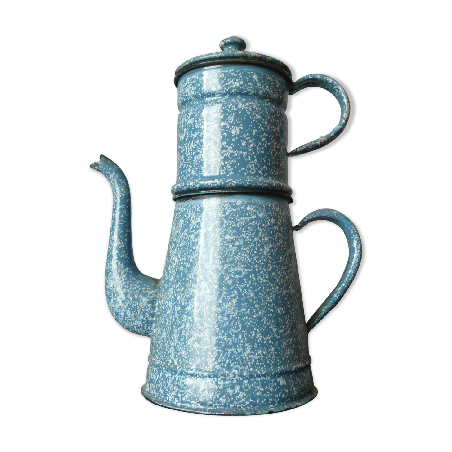 Enamelled coffee maker