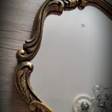 Wooden gilded mirror 51x31